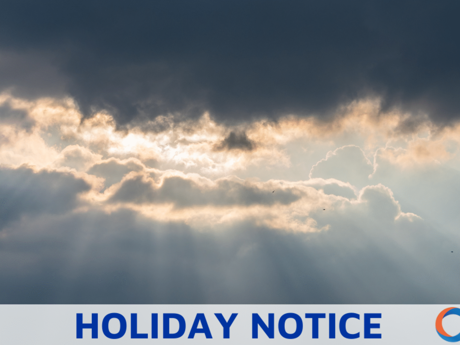 Holiday Notice: Ascension Day